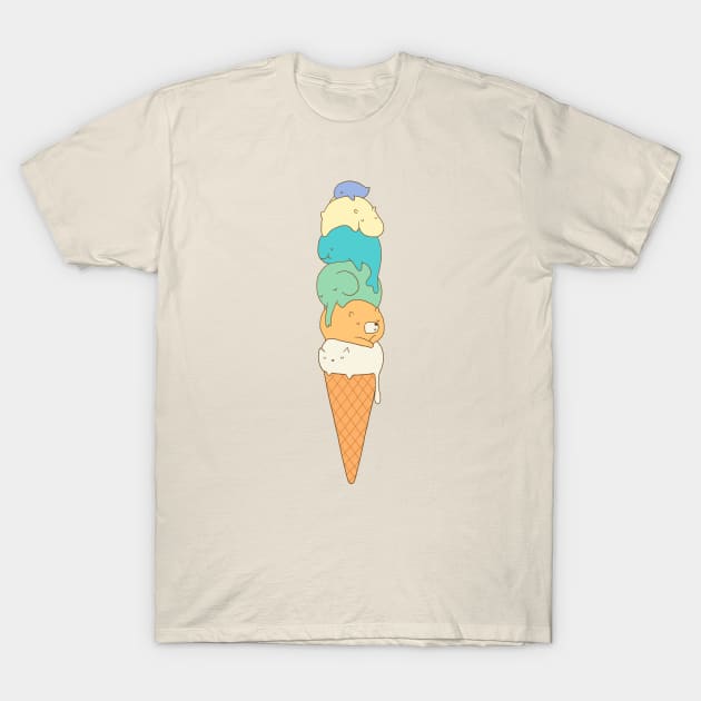 Melting T-Shirt by ilovedoodle